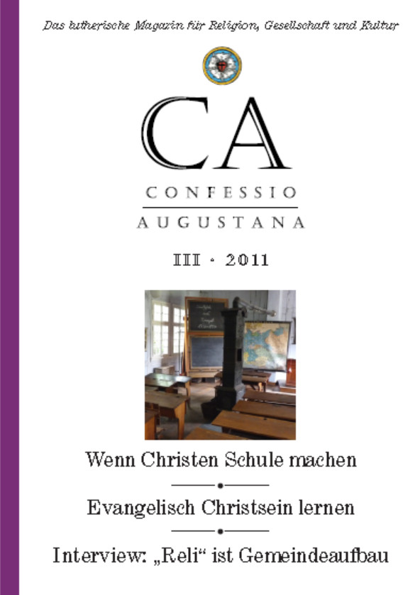 Titelbild CA 3/2011 Titelbild CA 3/2011