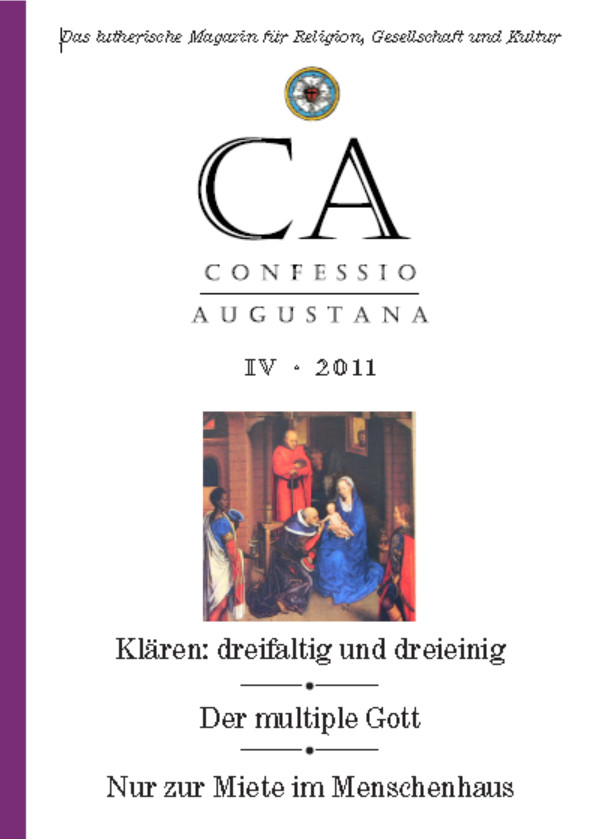 Titelbild CA 4/2011 Titelbild CA 4/2011