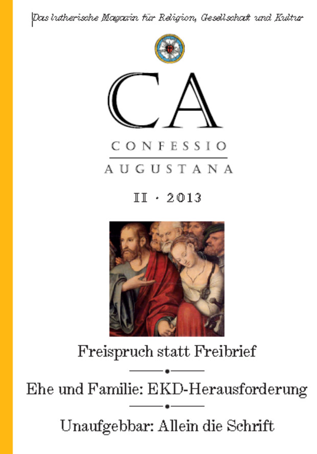 CA - Confessio Augustana - Liste der Hefte