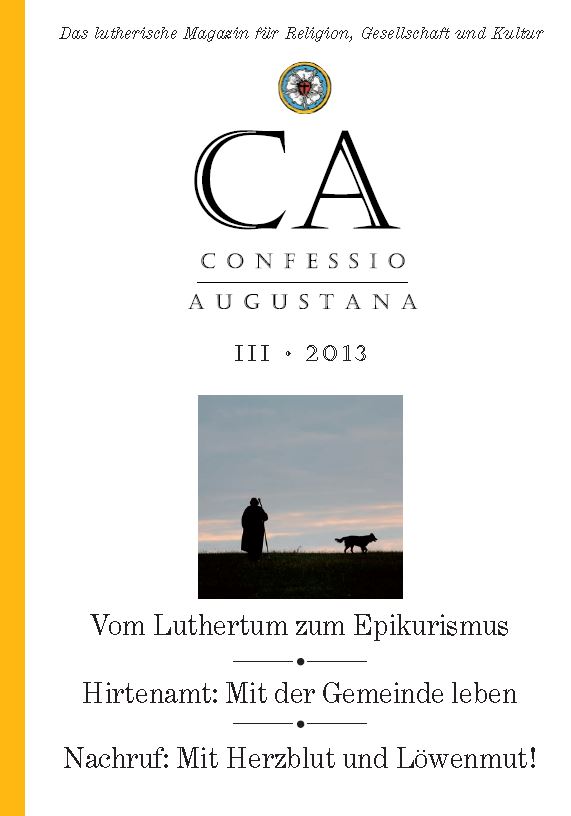 Titelbild CA 3/2013 Titelbild CA 3/2013