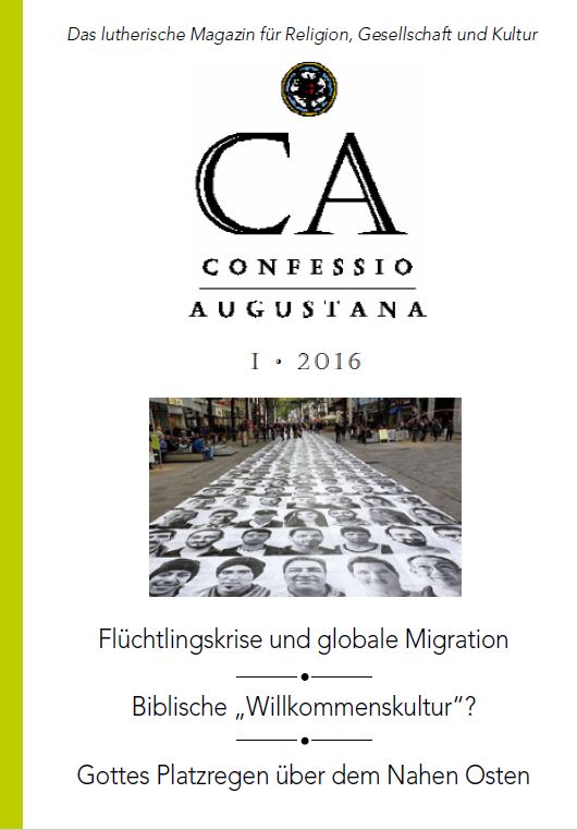 Titelbild CA 1/2016 Titelbild CA 1/2016