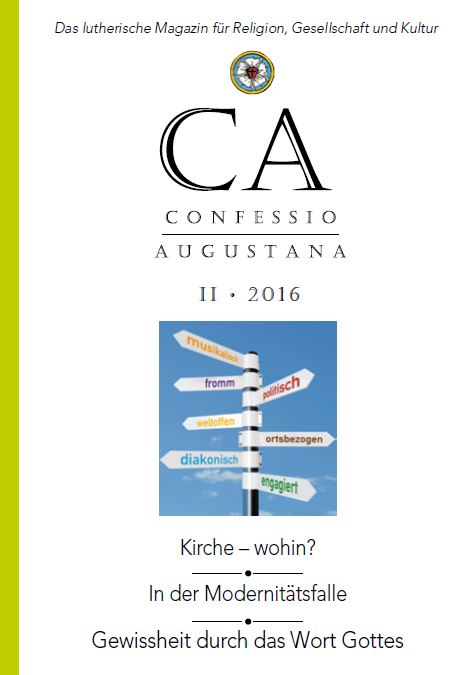 Titelbild CA 2/2016 Titelbild CA 2/2016